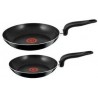 JUEGO SARTENES T-FAL 20/24 CMS NEGRO