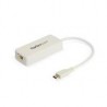 ADAPTADOR DE RED ETHERNET USB-C CON PUE...