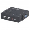 Switch KVM Compacto de 2 Puertos, MANHAT...