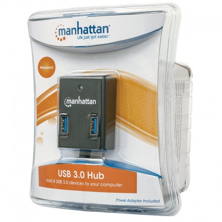 HUB USB,MANHATTAN,162302, V3.0  4 PTOS C...  
                        
                          Disponibles: (0) pzs.  
      