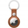 AIRTAG LEATHER KEY RING SADDLE BROWN UPC...