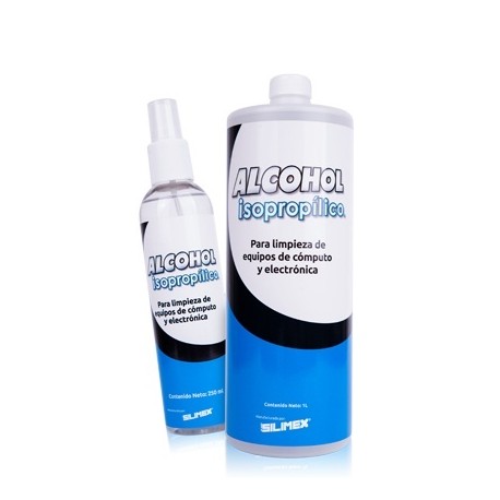 ALCOHOL ISOPROPILICO EN AEROSOL SILIMEX...  
                        
                          Disponibles: (0) pzs.  
       