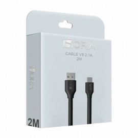 Cable 1 Hora 2m 2.1a USB a v8 Marcas de...  
                        
                          Disponibles: (0) pzs.  
       