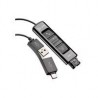 ADAPTADOR QD HP POLY DA85 786C7AA/ ADAP...