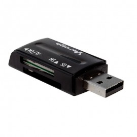 LECTOR MEMORIAS VORAGO SD/T-FLASH/MSD/SD...  
                        
                          Disponibles: (0) pzs.  
      