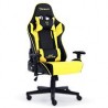 SILLA GAMER OCELOT/COLOR AMARILLA CON NE...