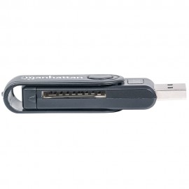 LECTOR TARJETAS,MANHATTAN,101981, USB 3....  
                        
                          Disponibles: (2) pzs.  
      