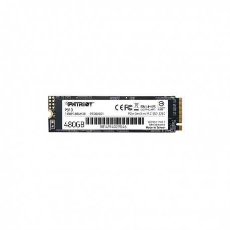 UNIDAD SSD M.2 PATRIOT 480GB (P310P480GM...  
                        
                          Disponibles: (31) pzs.  
     