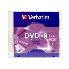 Disco Verbatim DVD+R 4.7GB 16x individua...  
                        
                          Disponibles: (28) pzs.  
     