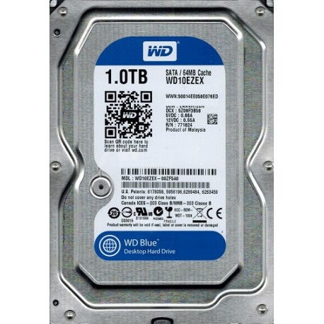 WD Blue WD10EZEX - Disco duro - 1 TB - i...  
                        
                          Disponibles: (7) pzs.  
      