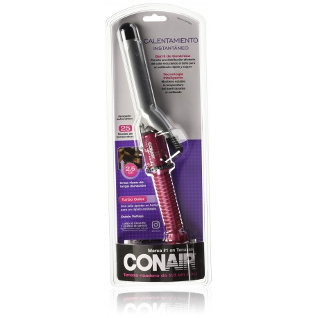 TENAZA CONAIR RIZADORA GRIS C/NEGRO  
                        
                          Disponibles: (7) pzs.  
              