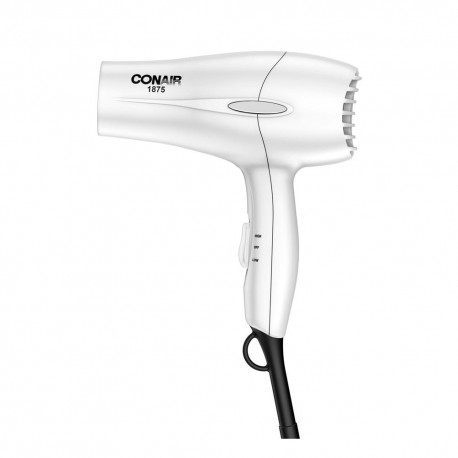 SECADORA CONAIR BLANCA 1875 W 2 VEL.  
                        
                          Disponibles: (6) pzs.  
             