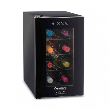 ENFRIADOR DE VINOS CUISINART 8 BOTELLAS  
                        
                          Disponibles: (1) pzs.  
          