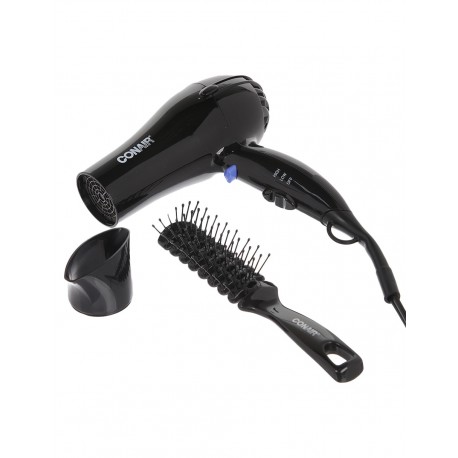 SECADORA CONAIR NEGRA 1875 W 2 VEL.  
                        
                          Disponibles: (1) pzs.  
              