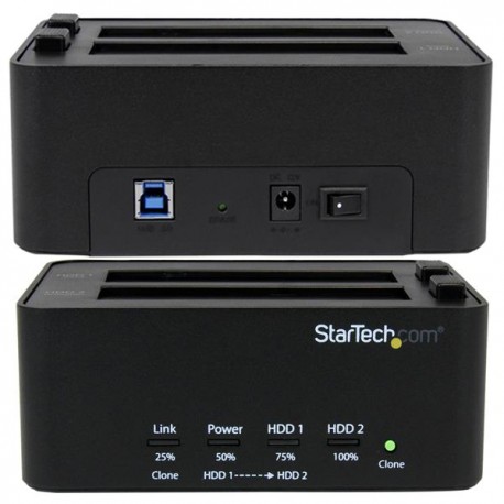 StarTech.com Dual Bay Hard Drive Duplica...